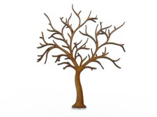 Wooden MDF Tree craft shape laser cut embellishment