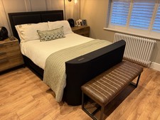 Dreams Charcoal Double TV Bed