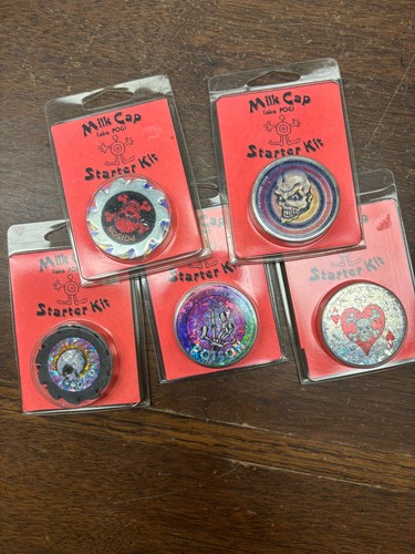 Vintage pog slammers milk caps - slammers,