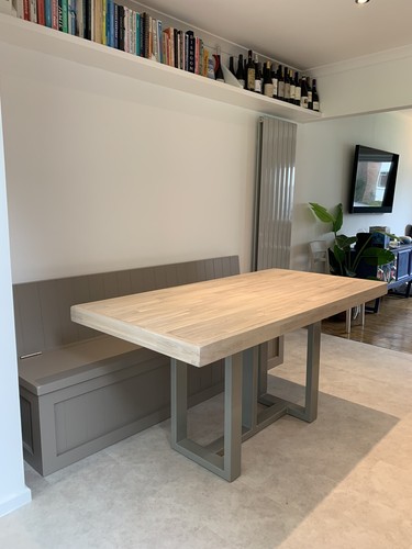 Modern monks bench dining - bench,
