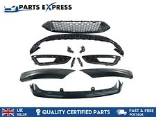FORD FOCUS 2015-2018 ZETEC S / ST LINE FRONT BUMPER CONVERSION GRILLS + SPLITTER