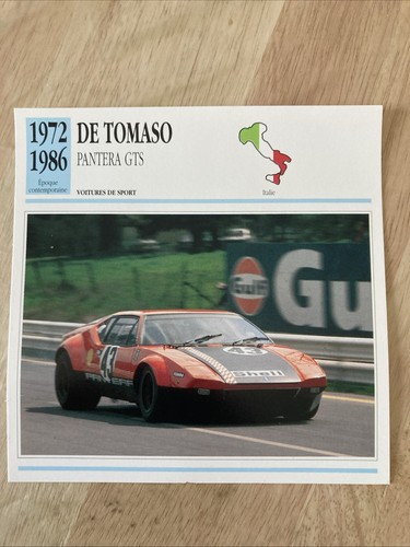 Tomaso pantera gts 1972 - tomaso,