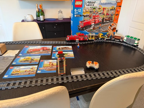 Lego 3677 red - 3677, train