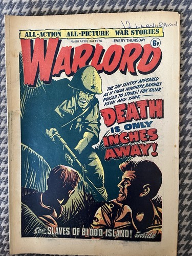 Warlord comic april - april, 3rd