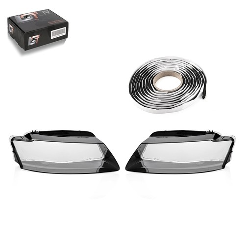 Headlight glass left - 2x,