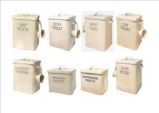 Ideal Home Kitchen Canisters Storage Containers Jars-Cream