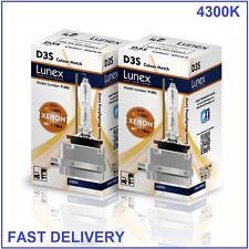 2 x D3S Genuine LUNEX XENON