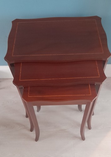 Three mahogany john more - three,