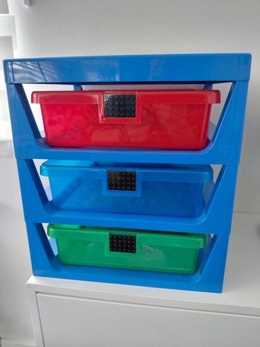 Lego drawer storage rack - 3-drawer,