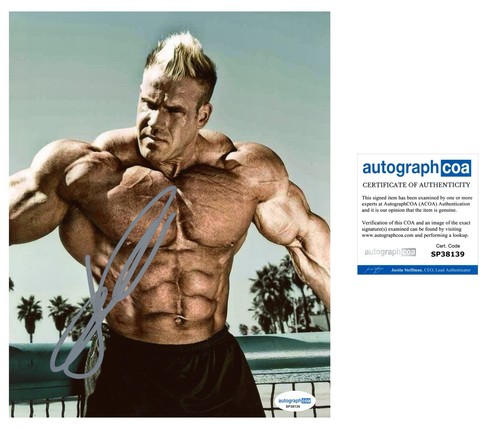 Jay cutler signed 8x10 - jay,