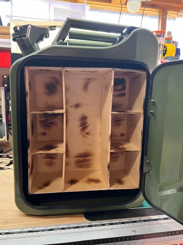 Jerry can mini bar shelved - jerry,