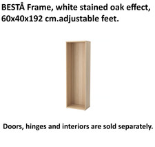 IKEA BESTÅ Frame Oak