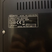 Sony Genezi MHC-EC79i CD &