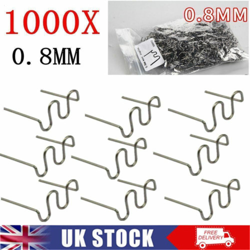 1000pcs 8mm hot staples - 1000pcs, 0.8mm