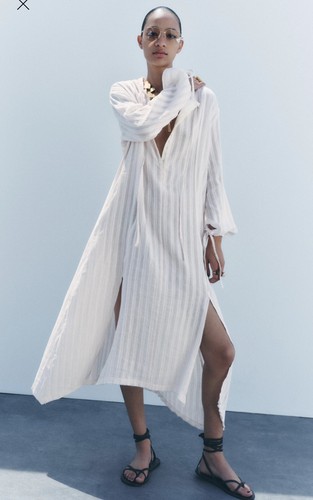 Zara stripe maxi midi - zara,