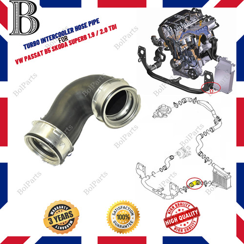 Turbo intercooler hose - turbo,