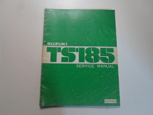 1981 suzuki ts185 service - ts185,