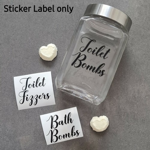 Sticker label for bathroom - sticker,