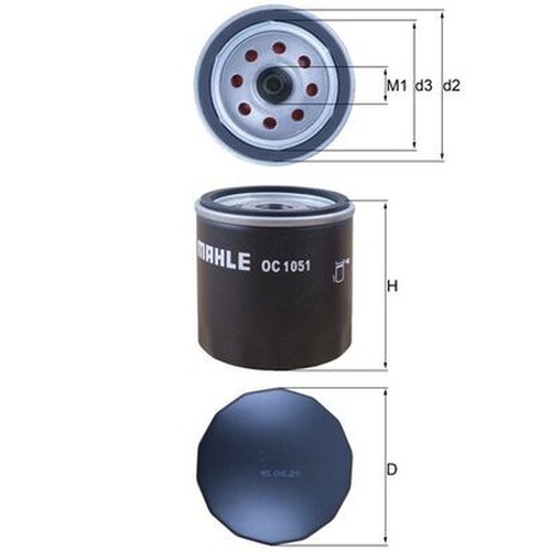 Oil filter for ford - oil, escort