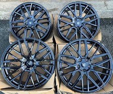 Alloy Wheels 19" BMA For Cadilac bls Fiat 500x Croma Saab 9-3 9-5 5x110 Black