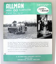 LAND ROVER Allman Model 60