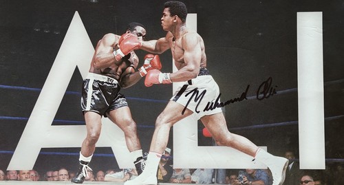 Muhammad ali autograph - muhammad,