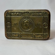 1914 Brass Princess Mary Christmas Tin Cigarette Trinket Imperium Britannicum