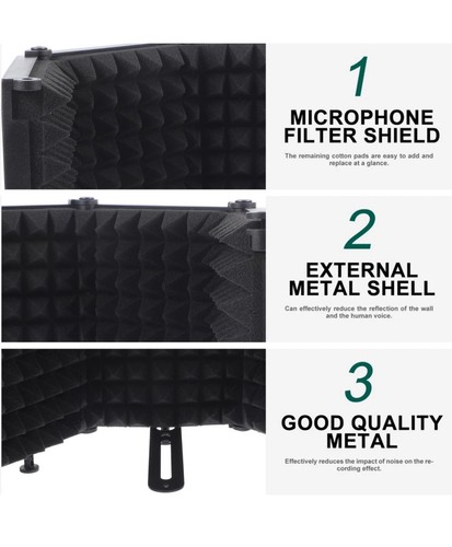 Portable vocal booth ambient