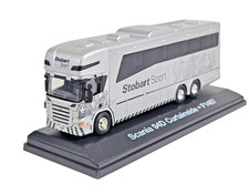 Atlas Editions No. 4649111 Scania P380 Oakley Horsebox Ally Stobart Sport Boxed.