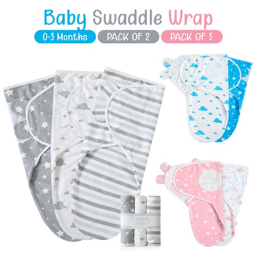 Cotton baby swaddle wrap - cotton,