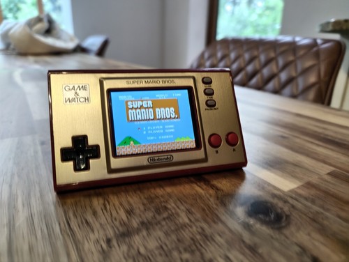 Game watch super - &, mario