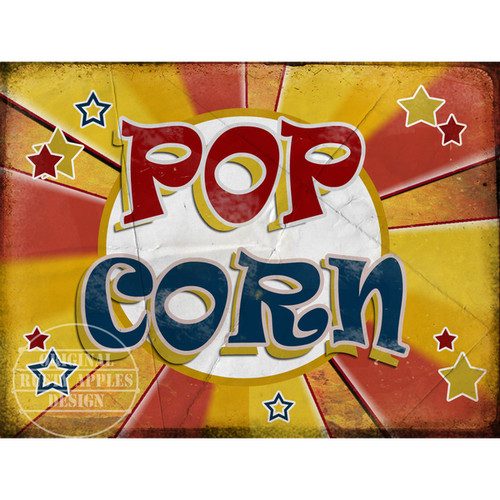 Popcorn snack vintage - popcorn,