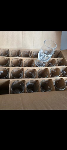Carlsberg pint glasses - pint,