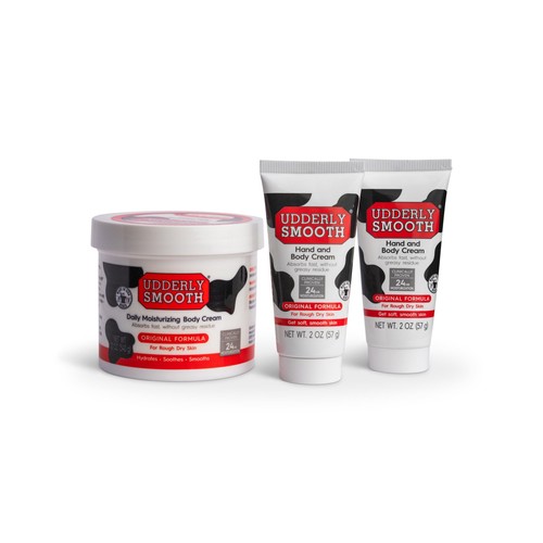 Udderly smooth hand - cream, and