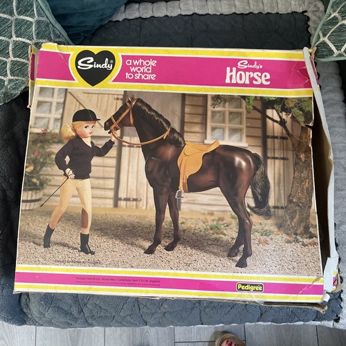 Vintage sindy horse with - vintage,