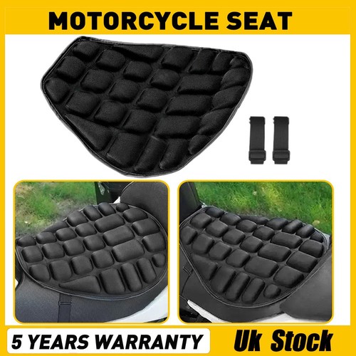 Motorcycle seat pad - uk, 3d