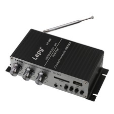 LP A68 Digital 2x15W Mini Amplifier +Remote USB MP3 Media SD Card FM 310-302