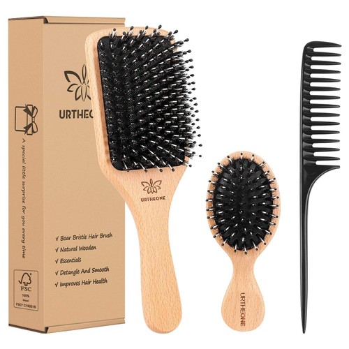 Bristle hair brush and - bristle,