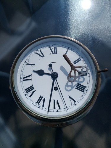 1920s brass marine chronometer - 1920s,