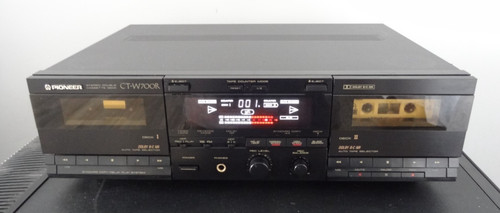 Pioneer w700r dual cassette - ct-w700r,