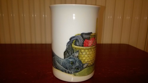 Cat basket tea coffe - in,