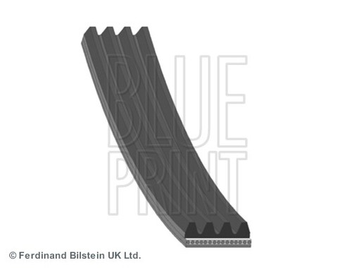 Blue print ad04r865 ribbed - blue, v-ribbed