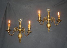 VINTAGE PAIR OF  WALL LIGHTS 2