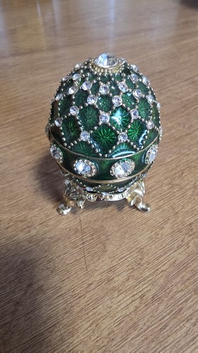 Faberge egg trinket jewellery - trinket,