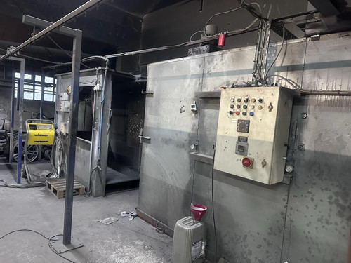 Powder coating oven - coating, on