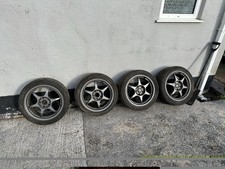 Buddy Club P1 Wheels 5x114.3 16’ 7j Et42 Jdm Good Dc2 Eg Ek9 Ep3 Honda Fitment
