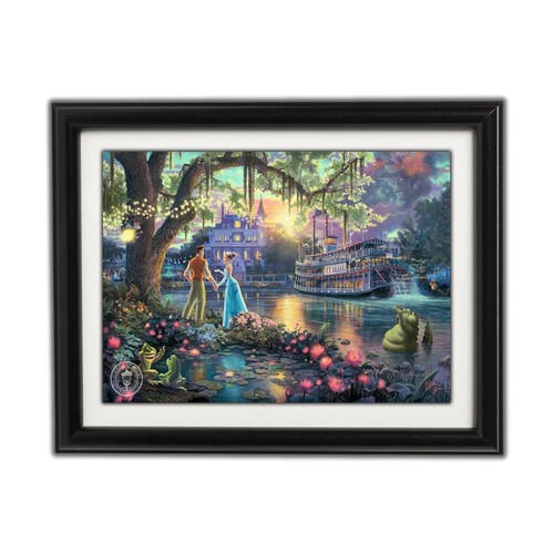 Princess and the frog framed - frog,