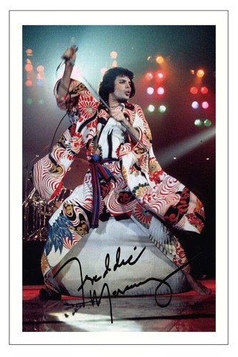 Freddie mercury signed - freddie,