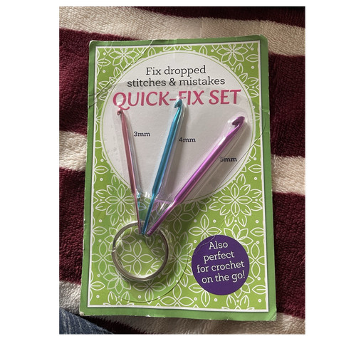 Quick fix crochet hooks set - quick-fix,