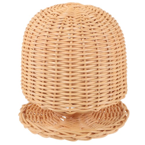 Rattan hat display stand - display,